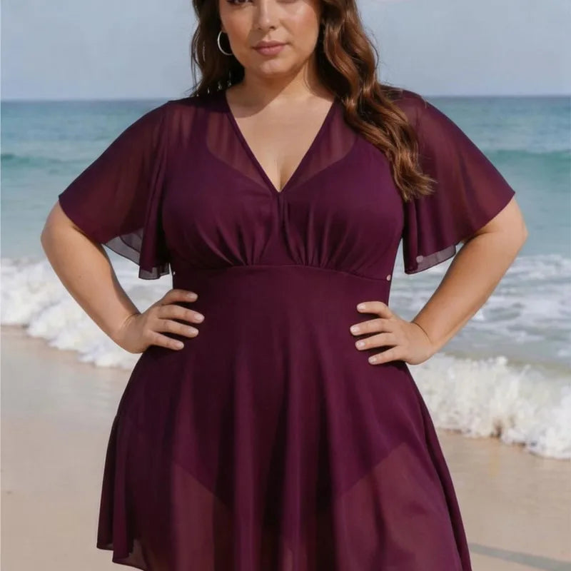 Plus Size High Waist Bikini Women's Push Up Large Size Swimsuit 2026 Summer Mujer Big Size Tummy Control Swimwear Bikini Sets