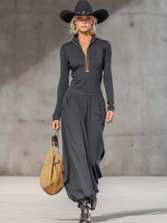 2 Piece Women Sets 2025 New Arrival Autumn Winter Matching Sets Two Pieces Sets Long Sleeve Top And Pants Suits Outfits Clothing