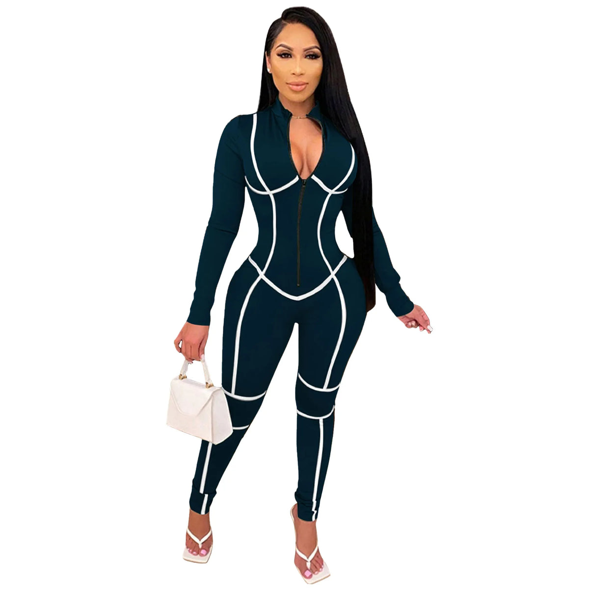 Solid Color Women Jumpsuits For Spring Autumn 2026 Long Sleeve Loose Fashion Streetwear Overalls Sports Pants Trousers
