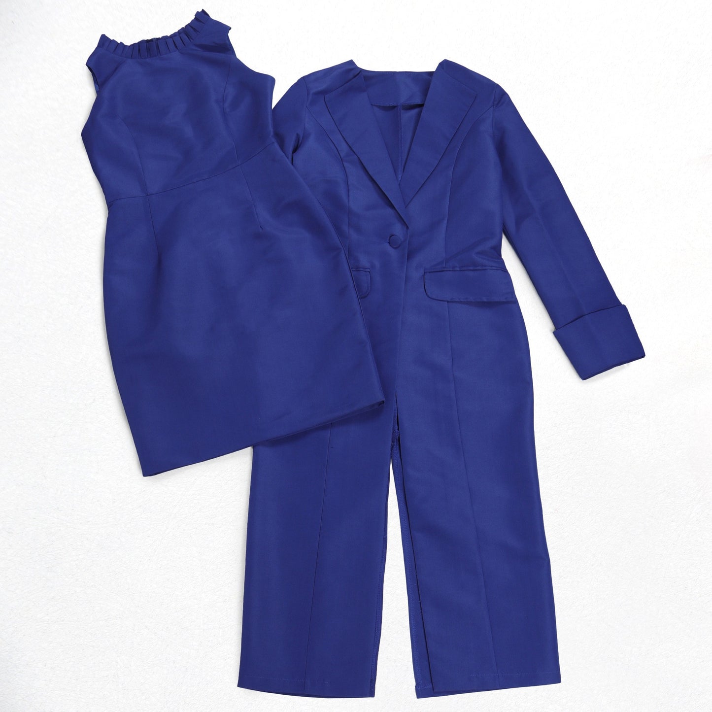 2 Piece Blazer And Sleeveless Dress Sets Plus Size Clothes Dresses For Women's Clothing 2025 Spring Autumn Big Size 3XL Oversize