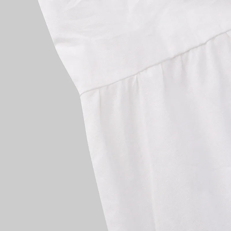Summer Dress Vintage Sexy Lantern Sleeve Mid-Calf Dress 2022 Women' Sundress Casual Bohemian Beach Vestidos Big Size