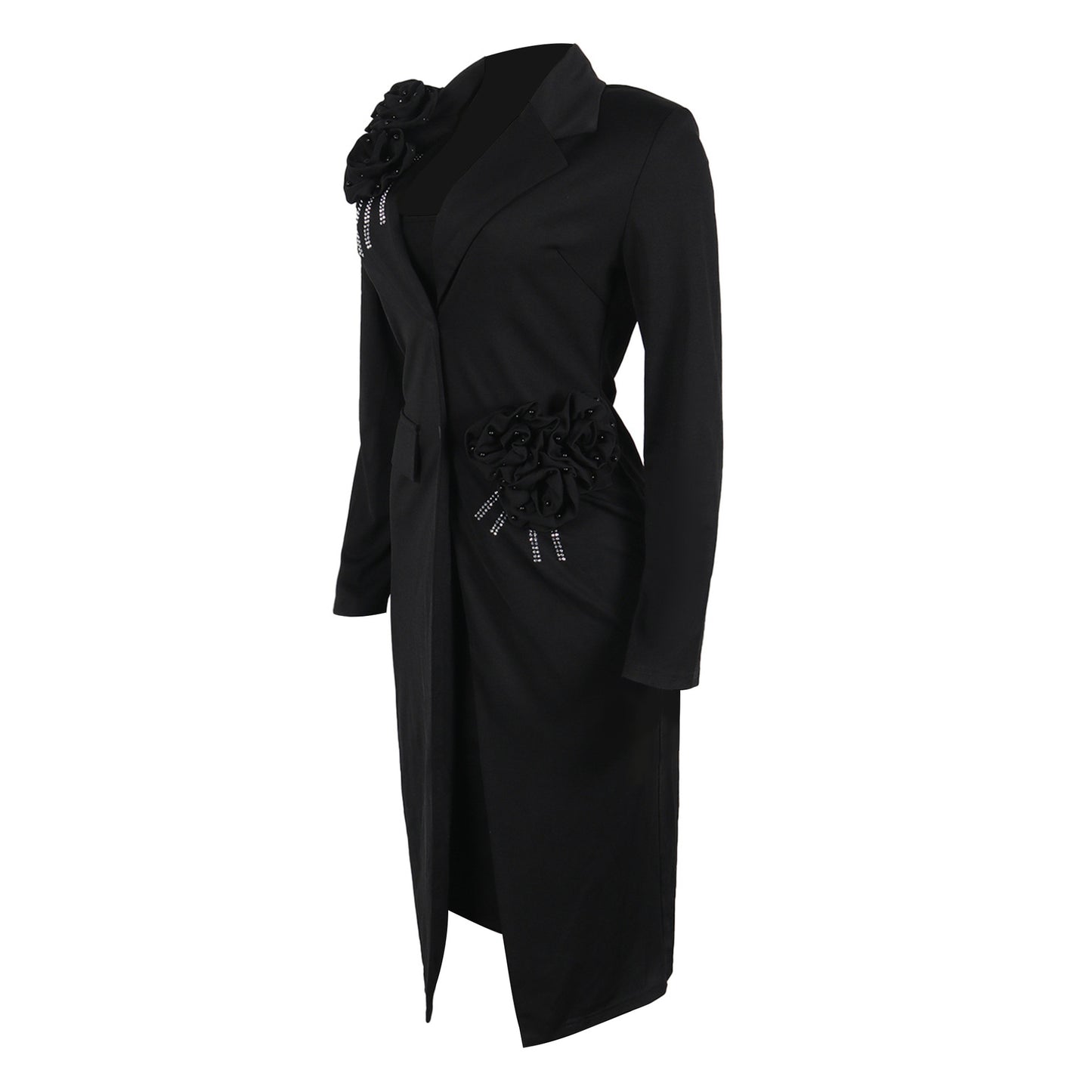 2 Piece Blazer And Sleeveless Dress Sets Plus Size Clothes Dresses For Women's Clothing 2025 Spring Autumn Big Size 3XL Oversize