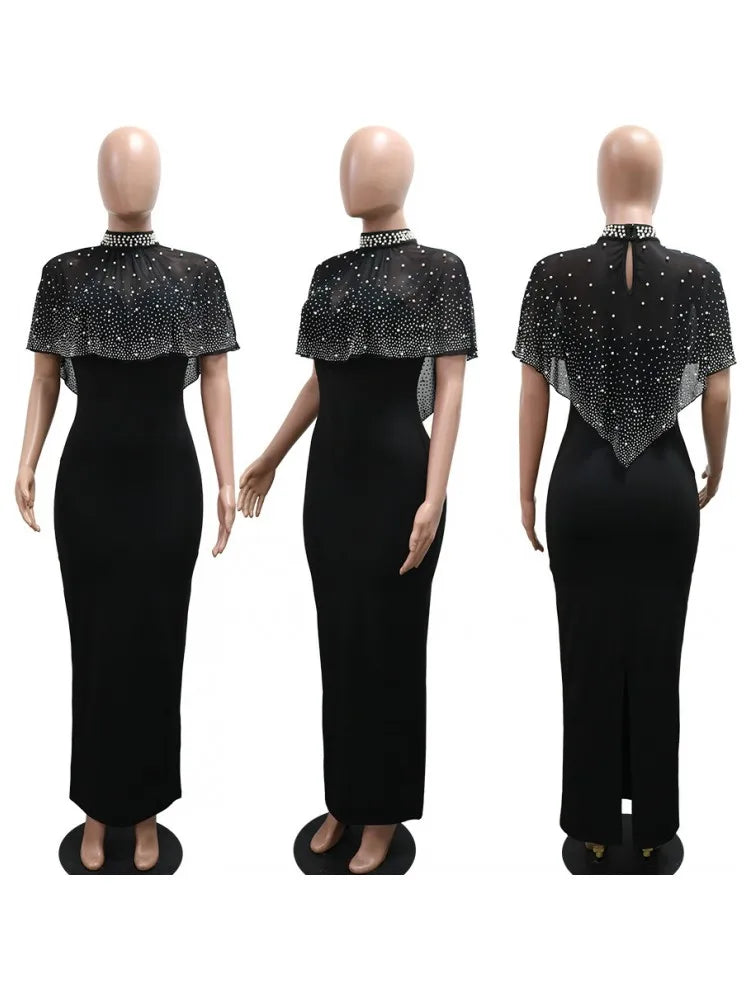 African Dresses For Women Elegant Wedding Muslim Fashion Abayas Dashiki Robe Kaftan Long Maxi Dress Turkish Africa 2025 New