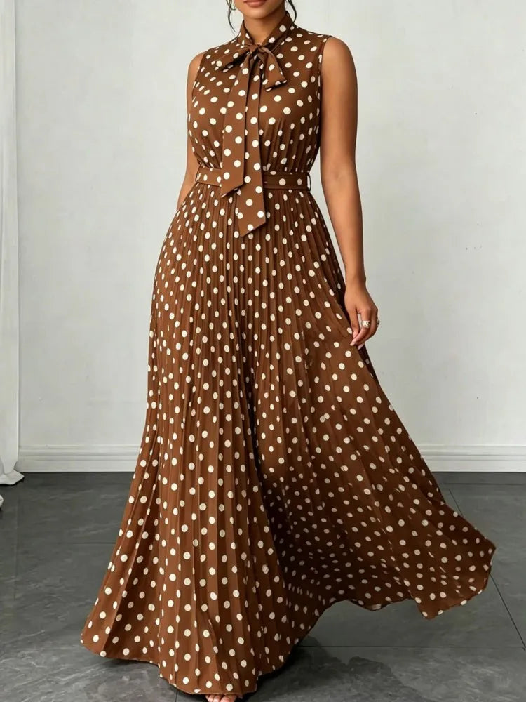 L-4XL Plus Size Clothes Dresses Women Robes Summer Sleeveless Street Style Casual 3XL 4XL Big Size Long Maxi Dress Oversized