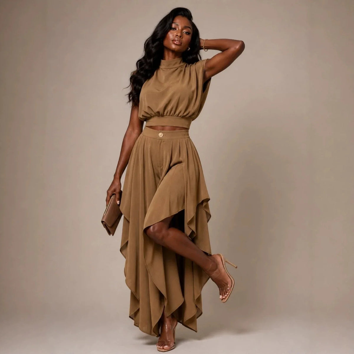2 Piece Women Sets 2026 New Summer Autumn Matching Sets Two Pieces Sets Short Sleeve Tops And Pants Suits Outfits Clothing