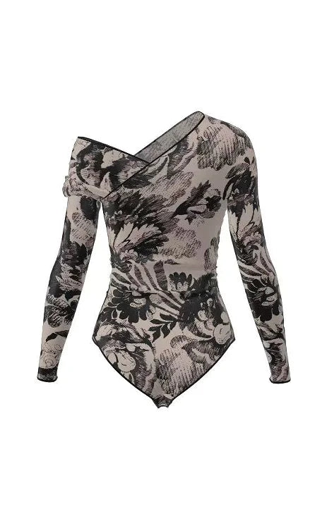 Mesh High Waist Sexy Swimsuit Women Summer Bathing Suit Bikini Set Long Sleeve Swimwear Beach Swimming Suit For Female Купальник