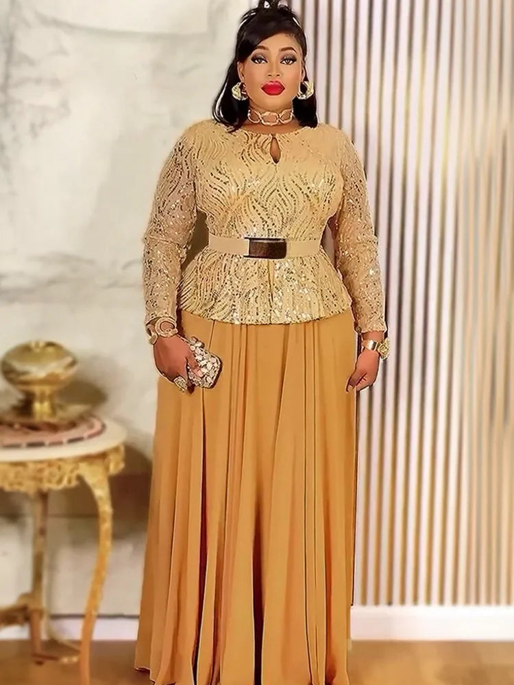 African Dresses For Women Elegant Wedding Muslim Fashion Abayas Dashiki Robe Kaftan Long Maxi Dress Turkish Africa 2026 New