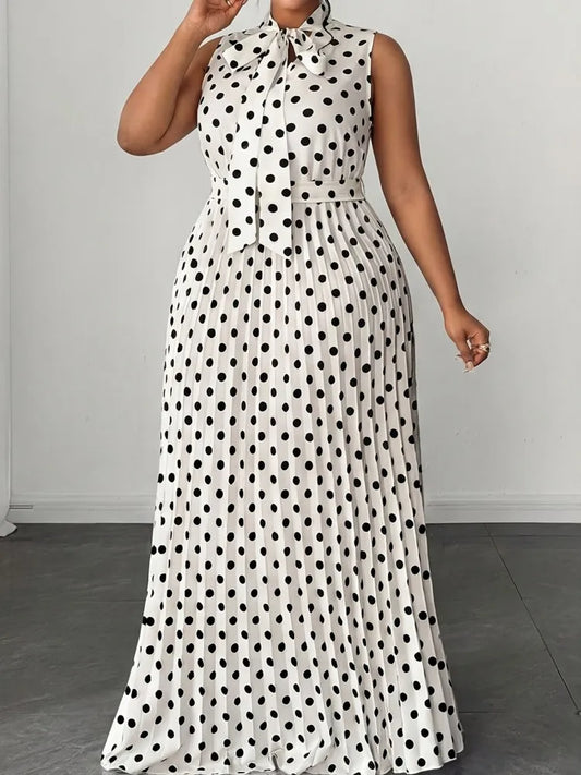 L-4XL Plus Size Clothes Dresses Women Robes Summer Sleeveless Street Style Casual 3XL 4XL Big Size Long Maxi Dress Oversized