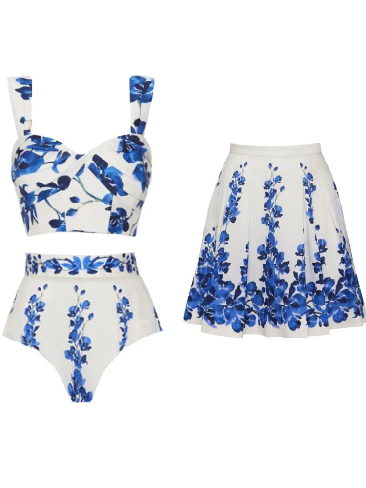 2025 New High Waist Sexy Swimsuit Women Summer Bathing Suit Bikini Set Swimwear Women Beach Swimming Suit For Female