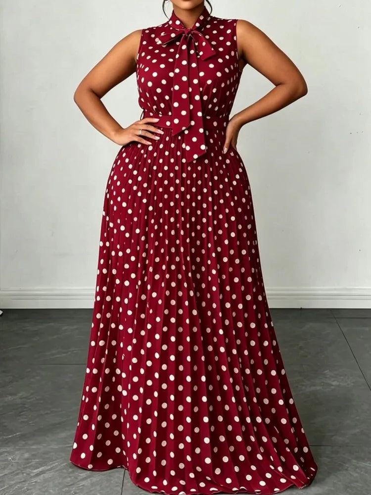 L-4XL Plus Size Clothes Dresses Women Robes Summer Sleeveless Street Style Casual 3XL 4XL Big Size Long Maxi Dress Oversized