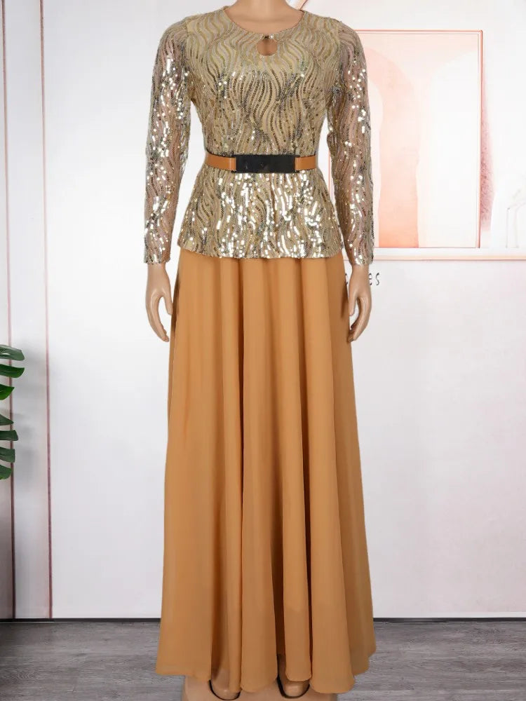 African Dresses For Women Elegant Wedding Muslim Fashion Abayas Dashiki Robe Kaftan Long Maxi Dress Turkish Africa 2026 New