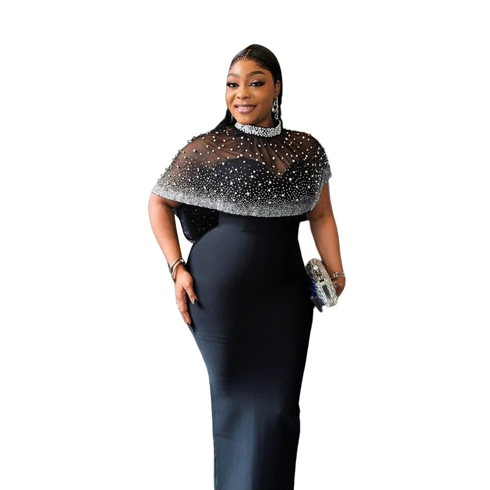 African Dresses For Women Elegant Wedding Muslim Fashion Abayas Dashiki Robe Kaftan Long Maxi Dress Turkish Africa 2025 New