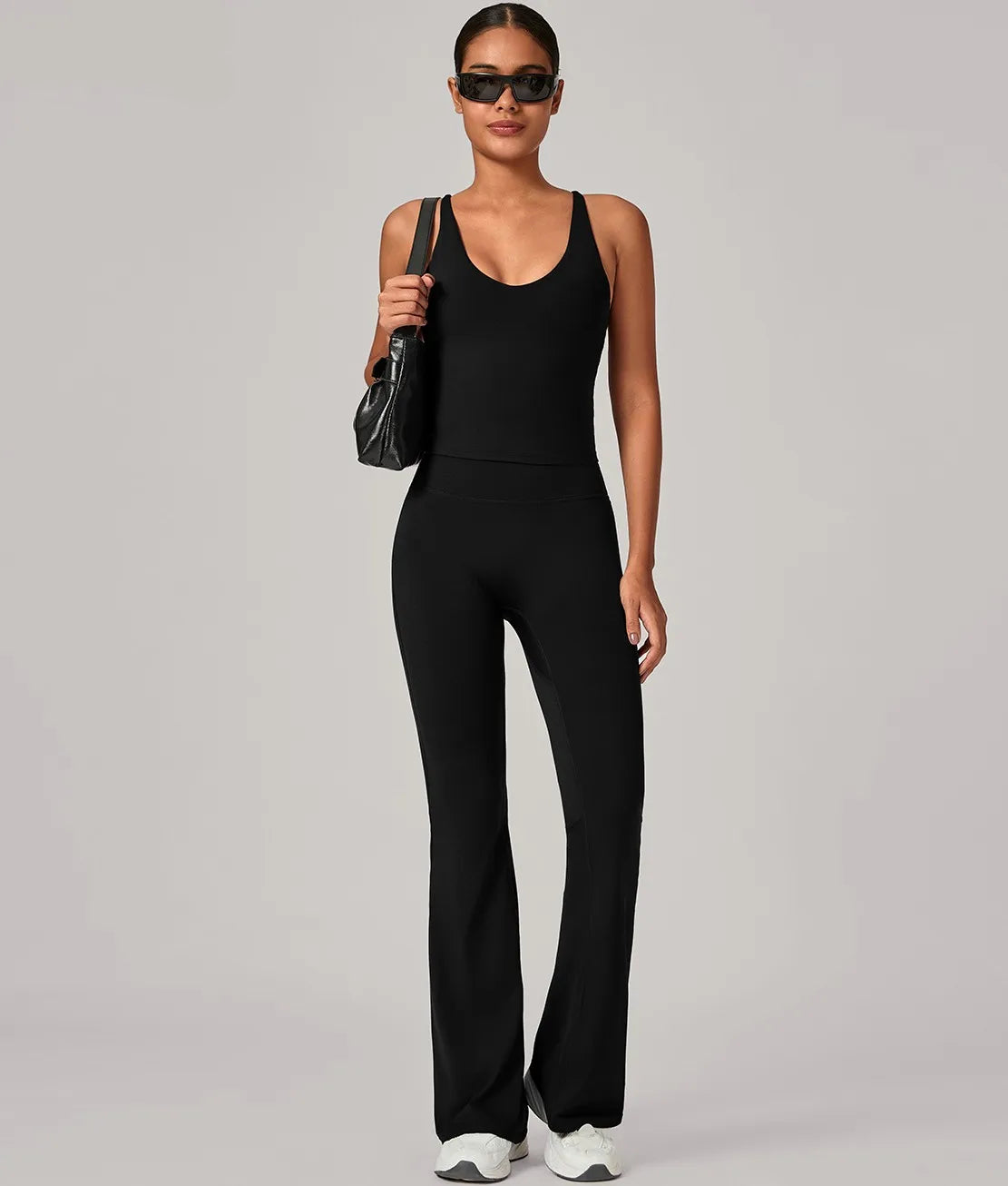 2 Piece Women Sets New Summer Autumn Sports Matching Sets Two Pieces Sets Sleeveless Tops And Pants Suits Outfits Clothing
