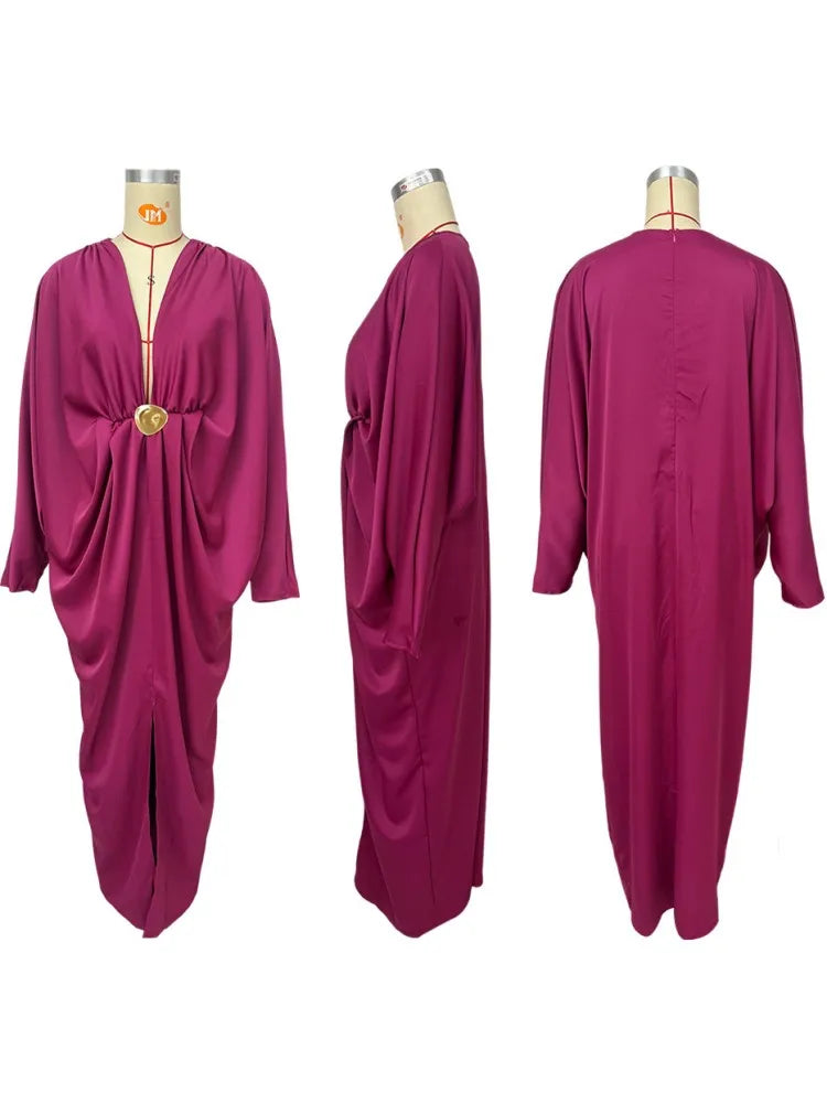 African Dresses For Women Vetement Femme Dashiki Abaya Maxi Dress Africa Clothes Dashiki Ankara Dresses 2026 Summer Autumn New