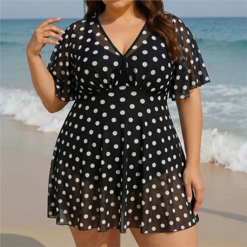 Plus Size High Waist Bikini Women's Push Up Large Size Swimsuit 2026 Summer Mujer Big Size Tummy Control Swimwear Bikini Sets
